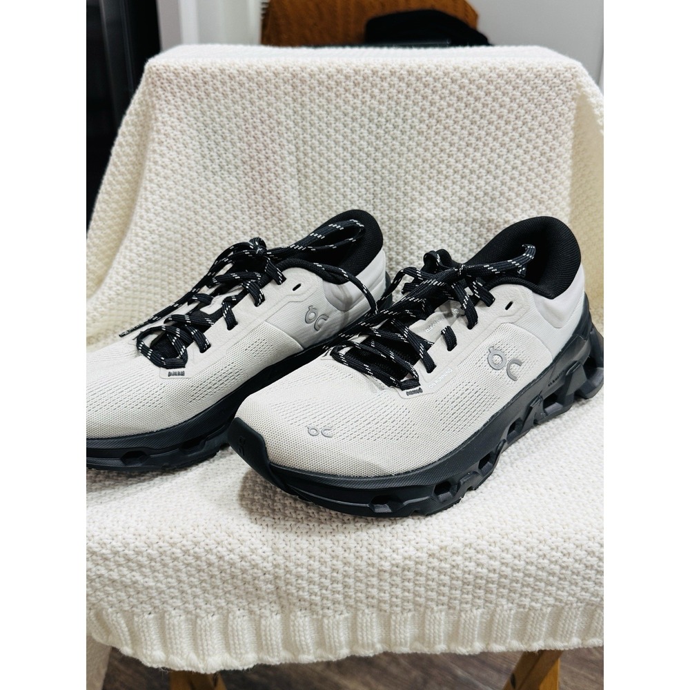 On Cloudflyer 5 Wolf Black Men's Running Shoes Size 7.5 3ME30013275